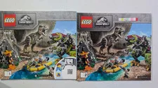 LEGO Jurassic World: T. Rex vs Dino-Mech Battle (75938) all mini figs 