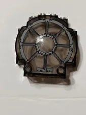 LEGO Windscreen 3 x 6 x 5 Bubble SW 8 Spoke Radial Thick Lines 30366pb03