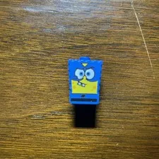 LEGO - Minifig, Head Modified SpongeBob SquarePants w/ Super Hero Pattern 