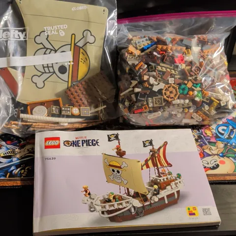 LEGO One Piece Going Merry w/ Instructions & Minifigs (No Box)