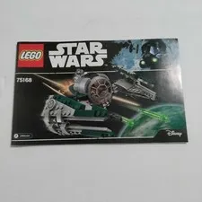 LEGO STAR WARS Yoda's Jedi Starfighter 75168 Instruction Booklet Manual Only