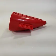 54701 RED AIRCRAFT FUSELAGE CURVED AFT SECTION TAIL