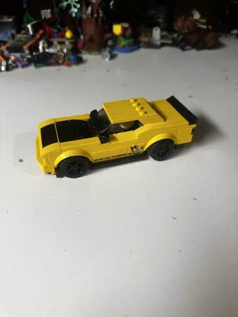 LEGO Speed Champions Dodge Challenger SRT Hellcat Sports Car Set #77237