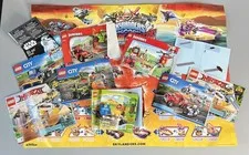 LEGO Instruction Manual Lot Ninjago 70609 City 60152 60137 Duplo Skylanders Post