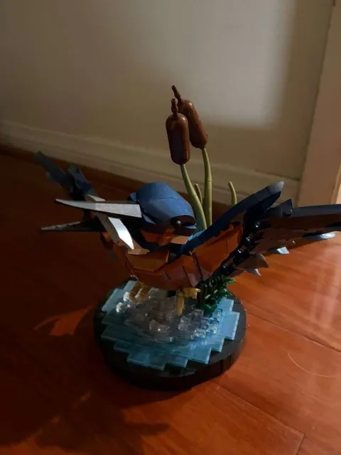 LEGO Kingfisher Bird Model Toy Building Display Kid Collectible Set 10331 Loc Q