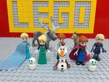 Lego Disney Princess Frozen Minifigure Set Anna Elsa Kristoff Sven Olaf