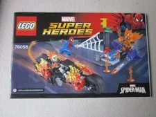 Lego 76058 Super Heroes Marvel Building Instructions Instruction Part, Part 1+2
