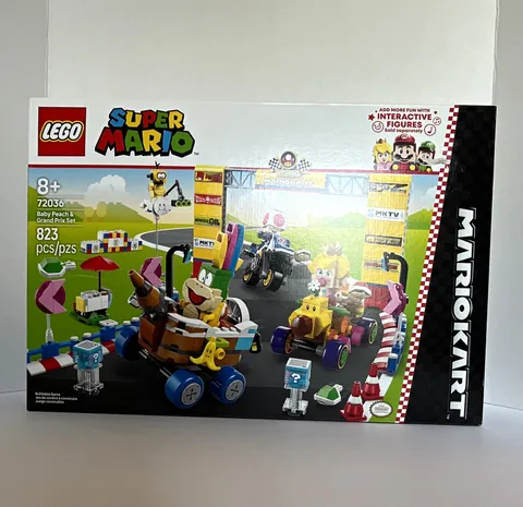 LEGO Super Mario Mario Kart Baby Peach & Grand Prix 72036 823pcs 8+ Figures