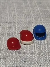 LEGO Minifigure Headgear Lot 9pc - Helmets & Hair Pieces - Multicolor