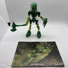 LEGO Bionicle Toa Mata : Lewa 8535 w/ Instructions ( No Canister)