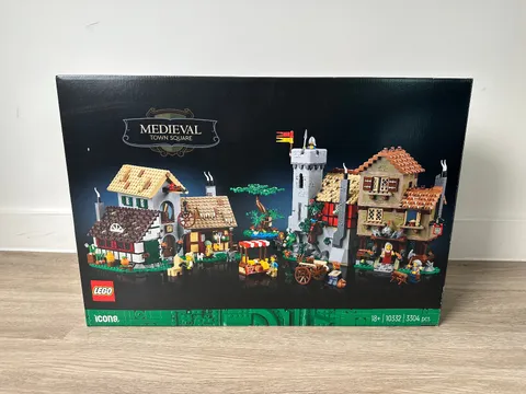 LEGO 10332 ICONS: Medieval Town Square, classic castle LEGO set