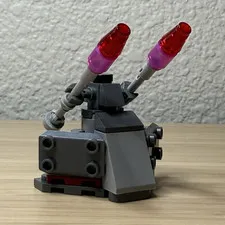 Custom Anti Air Defense System w. Dual Ion missile launchers