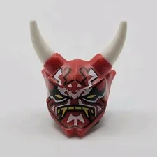 LEGO Ninjago Mask of Vengeance accessory, The Red Oni headgear.