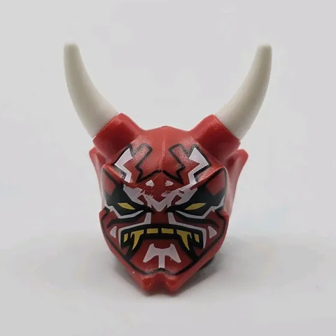 LEGO Ninjago Mask of Vengeance accessory, The Red Oni headgear.
