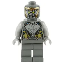 2021 LEGO® Avengers CHITAURI Minifigure™ Printed Head Light Bluish Gy sh0730