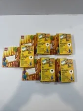LEGO 853906 BIRTHDAY CARD WITH GIRL & BOY HEADS/HAIR - NEW AND SEALED - LOT OF 5