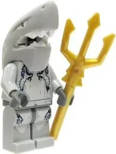 LEGO Atlantis Shark Warrior minifigure
