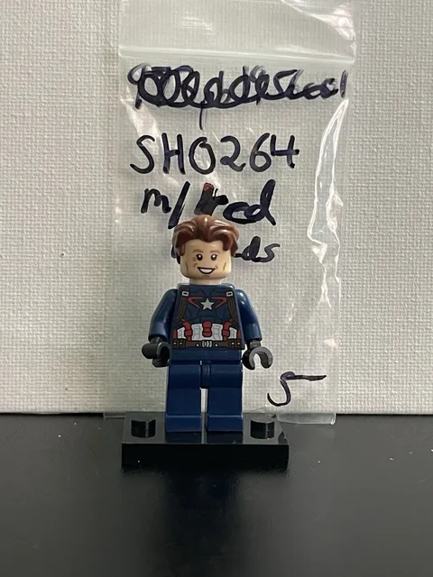 LEGO SHO264 Captain America Minifigure Marvel Super Heroes
