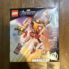 LEGO Marvel Avengers Iron Man Mech Armor 76203 130 pcs Ages 7+