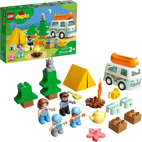 LEGO DUPLO Town Family Camping Van Adventure 10946 One Size, Multicolor