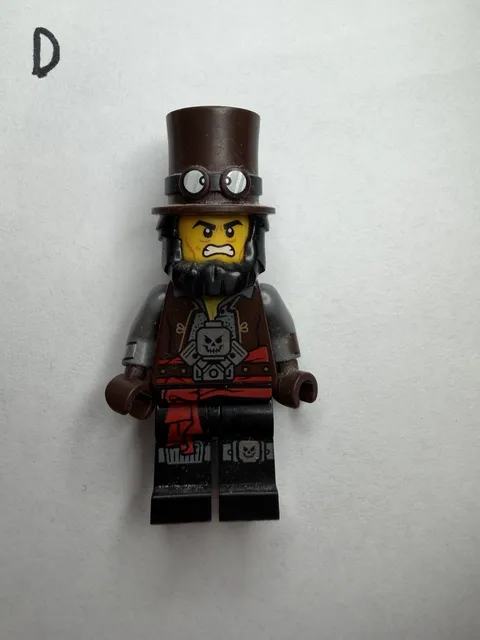 LEGO Movie Series 2 (71023) Apocalypseburg Abe tlm160 complete mf18