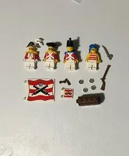 LEGO Imperial Flagship Minifigure pi074 * pi042 pi065 pi062 Flags Weapons Booty