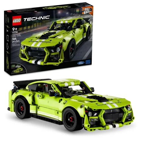 LEGO Technic Ford Mustang Shelby GT500 Complete Set 42138 complete
