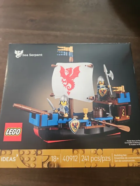 LEGO Ideas 40912 Sea Serpent GWP Castle Black Knights Remake 6057 NEW SEALED