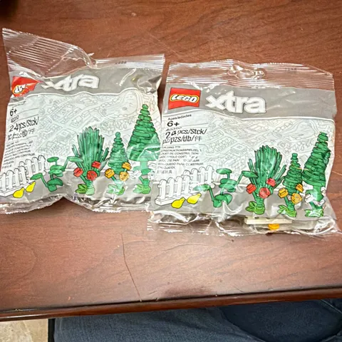LEGO Xtra Plants 40310 Polybag Multicolor 24 Pieces 6+ Lot of 2 Packs