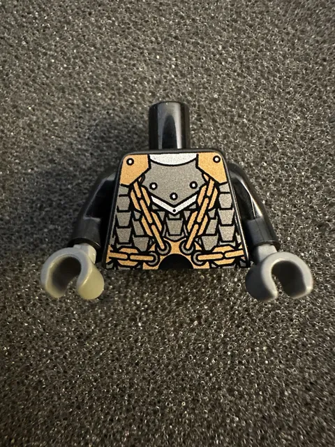 LEGO Dragon Knight Chain Mail Torso Upper Body Part - Kingdoms - Castle - New