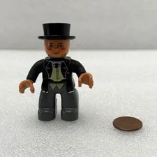 Sir Topham Hatt Thomas the Train Lego Duplo Figure ONLY Replacement Toy EUC