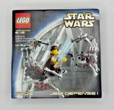 NEW SEALED LEGO Star Wars: Jedi Defense I (7203) - Vintage 2002 RARE
