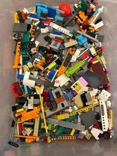 LEGO Mixed Parts Lot Genuine LEGO – Technic, City, Friends, Space Shuttle, Aircr