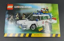 Lego GHOSTBUSTERS ECTO 1 Replacement Instruction Manual Book Only 21108