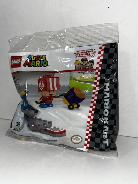 LEGO Super Mario Toad Pit Crew Paper Bag 30702 (SEALED)