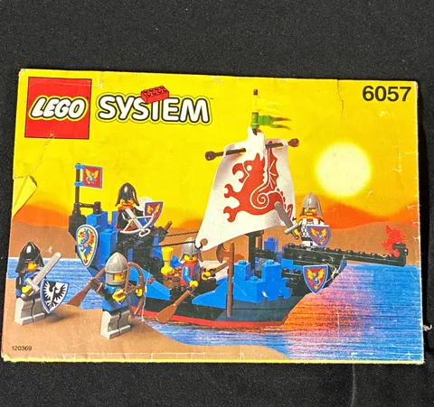 LEGO System 6057 Illustrated Instruction Manual Booklet Vintage