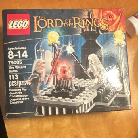LEGO Lord of the Rings The Wizard Battle 79005 113pcs Ages 8-14 Box