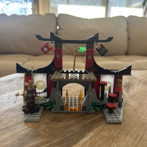 Lego Ninjago Dojo Showdown 70756 COMPLETE BUILD No Minifigures