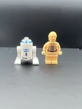 LEGO C-3P0 + R2-D2 Minifigure SW0365, SW0028, Star Wars, 9490, 7106, C3P0 R2D2