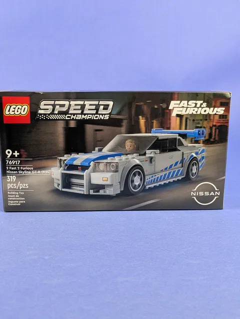 LEGO SPEED CHAMPIONS 2 Fast 2 Furious Nissan Skyline GT-R (R34) 76917