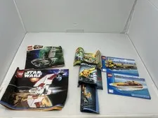 Lot Of 7 Legos Manuals, Lego Manual 7931 8036 9391 70503 4643 STAR WARS NINJAGO