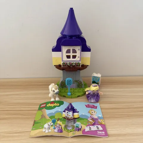 Lego DUPLO 10878 Disney Rapunzel's Tower Retired 2018 Complete w/ Instructions