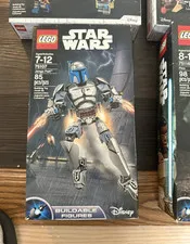 LEGO Star Wars 75107 Jango Fett Buildable Figure Complete Set 85 pcs 7-12 box