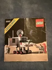 Lego 6901 Space System Mobile Lab 1980 Instruction Manual only no parts