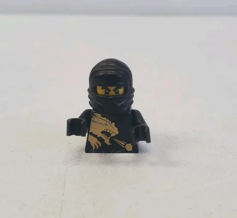 LEGO Ninjago Cole DX Torso Head Hood Piece Part Incomplete Minifigure No Legs
