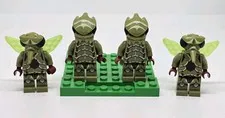 LEGO Galaxy Squad (2) Alien Buggoid + (2) Winged Mosquitoid Minifigure Retired 