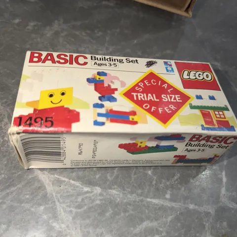 vintage 1988 LEGO 1495 BASIC Building (Special Trial Size Offer) As Is Sale