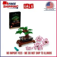 LEGO Icons Bonsai Tree Building Set Artificial Plant Home Decor Desk Office10281