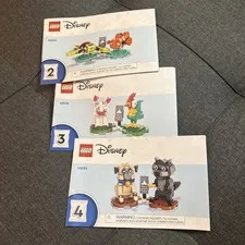 Lego Disney Manuals 43226 Book 2, 3, & 4 INSTRUCTIONS ONLY