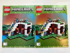 LEGO 21134 The Waterfall Base Instruction Manual Book Only Minecraft Replacement